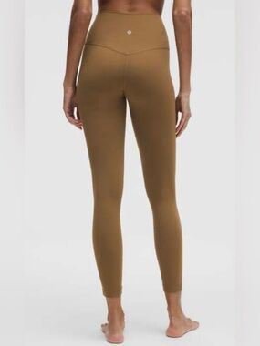 lululemon Athletica Women High-Rise Brown Leggings Size 6